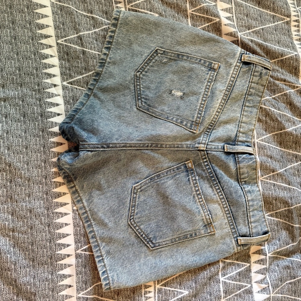 Altar'd State Blue Denim skort - Picture 2 of 3